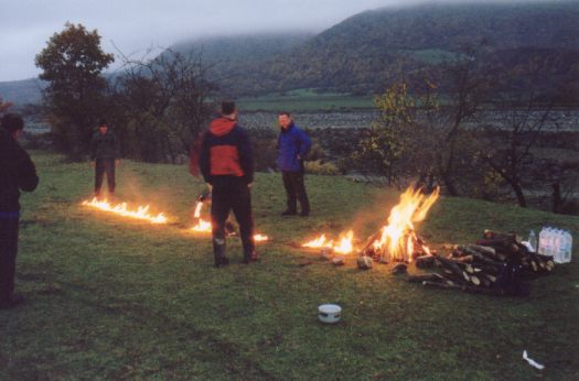 Mountain fire