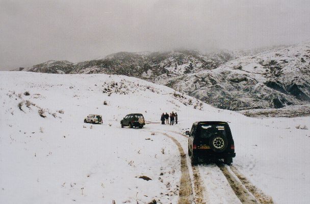 The road to Lahij