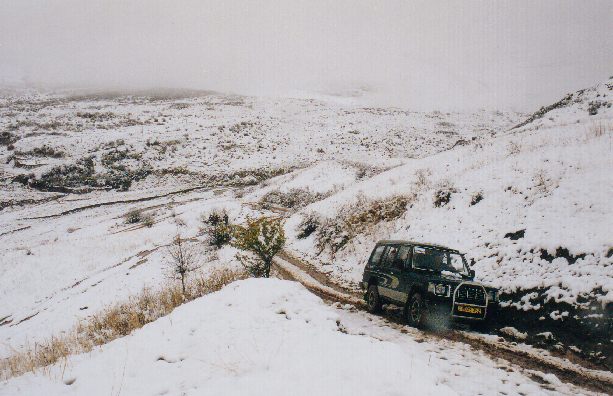 The road to Lahij