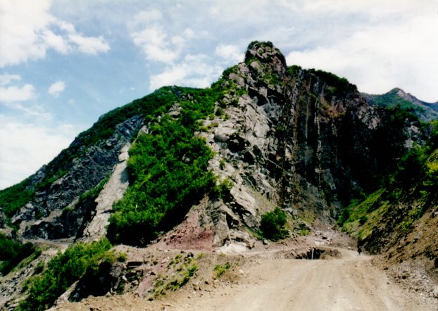 The road to Babadag