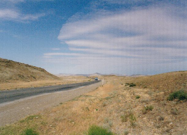 The road to Babadag