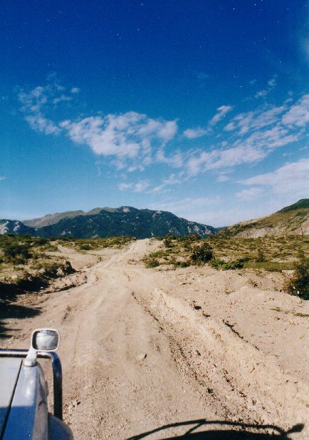 The road to Babadag