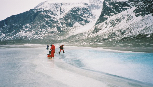 On the ice