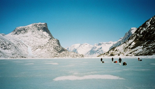 Climbing to Summit Lake