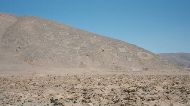 More geoglyphs at Cerro Pintados