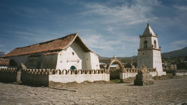The church at Isluga