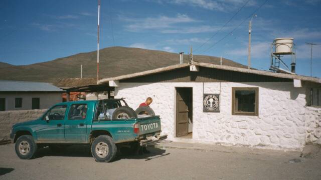 The CONAF Refugio at Enquelga