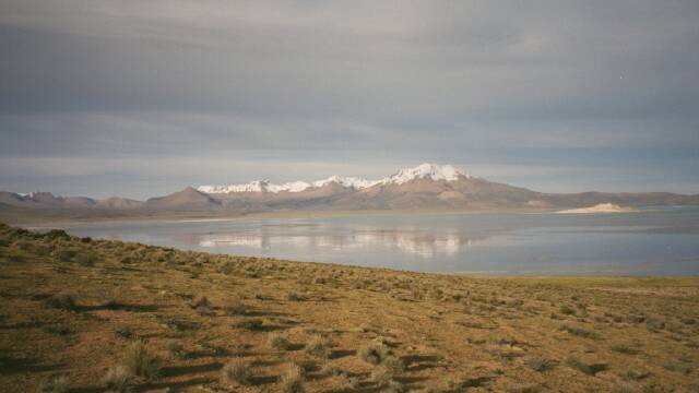 The Salar de Surire early in the morning