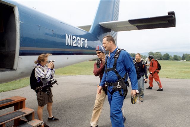 Skydiving